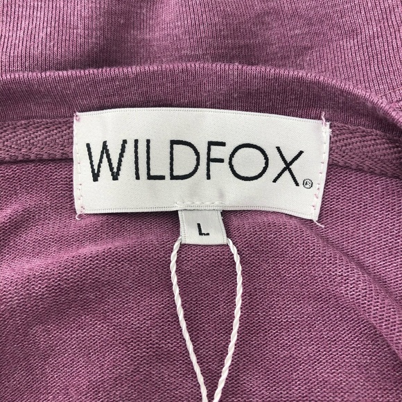 Wildfox Purple Grapeade Sleeping Beauty Baggy Beach Jumper Top - Picture 8 of 9